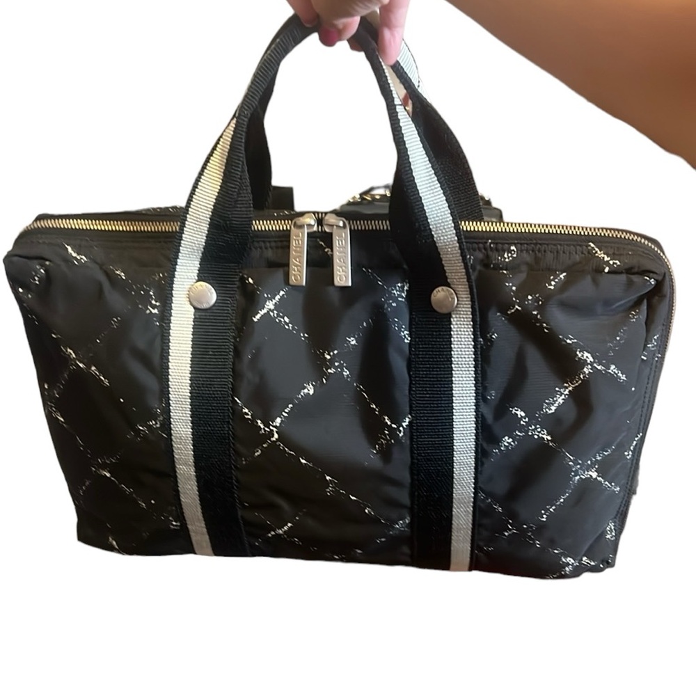 Chanel Travel Line Laptop/ Briefcase Bag